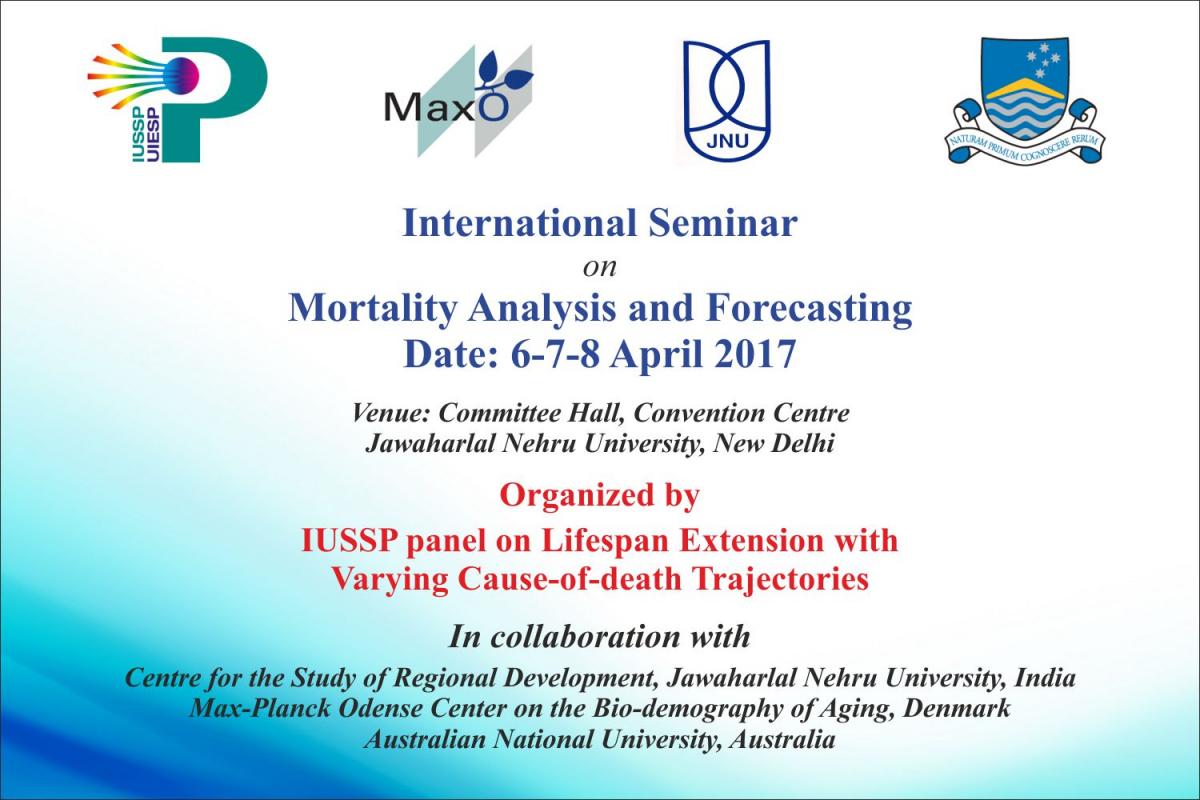 Iussp Seminar On Mortality Analysis And Forecasting