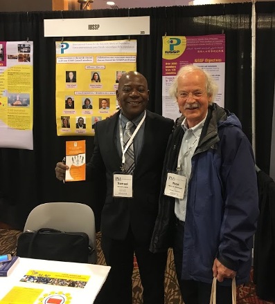 Samuel Codjoe, UAPS President & Nico VanNimwegen, IUSSP Secretary General